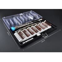 Набор отверток универсальный, 61 предмет в пластиковом кейсе 11088