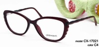 Plastic frames for glasses acetate material DIVERONA CX-17021