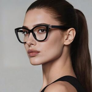 Оправа женская пластиковая из материала TR90, линзы с защитой от ультрафиолета и синего света FOCUS FCS2276