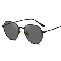 Очки металлические фотохромные с защитой от синего света 2897-GT