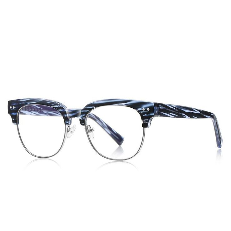 Plastic TR90 nylor frames for glasses with Blue Ray Cut protection and flex hinges FOCUS FCS2204