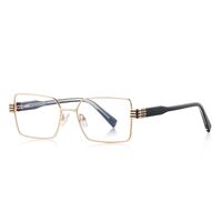 Metal + TR90 plastic Blue Blocker glasses frame for women with UV and blue light protection lenses More FCS3160