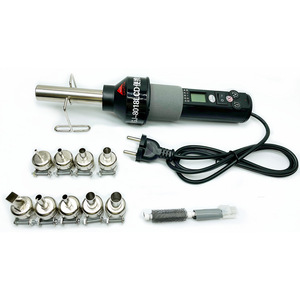 Фен строительный (термофен) с регулируемой температурой + 9 насадок GJ-8018