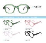 Plastic acetate eyeglasses frame WD1605P