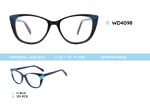 Plastic frames for glasses acetate material WD4098