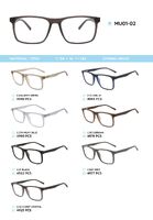 TR90 plastic eyeglasses frame MU01-02