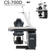 Ophthalmologist workstation, combined table + chair CS-700D, tabletop 1120*470 mm