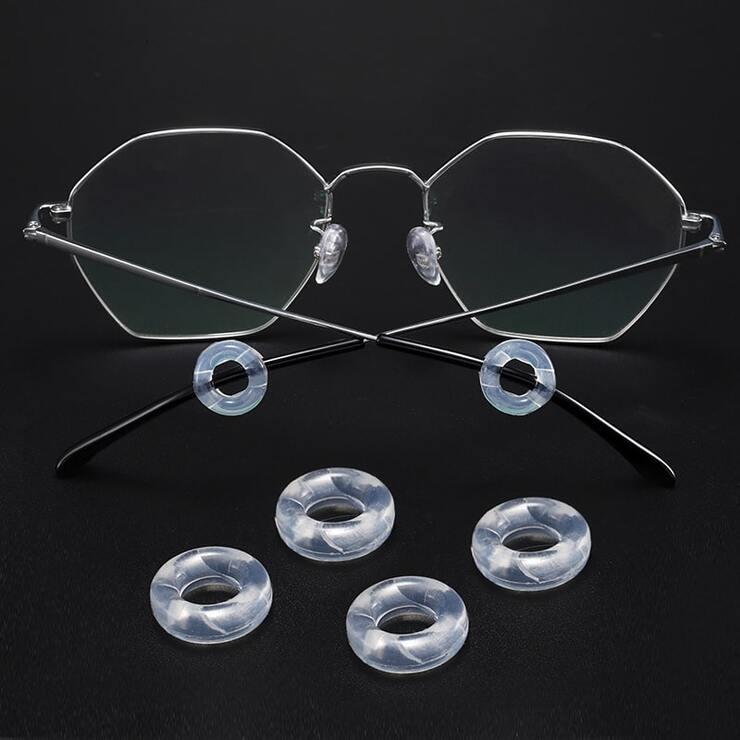 Стоппер - насадка на заушник, противоскользящий ушной крючок, Ø15*5 мм