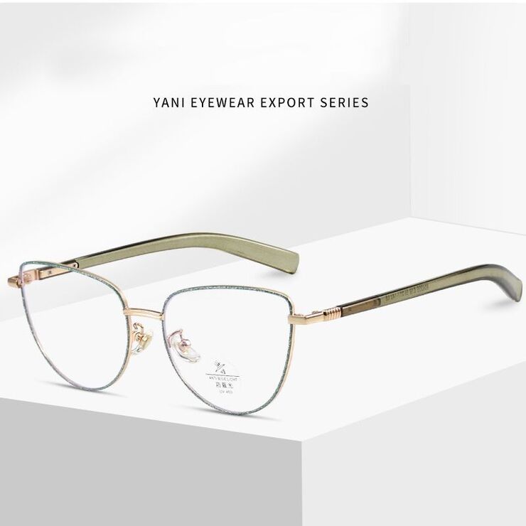 Оправа металлическая с линзами Blue Ray Cut MAMO B26205