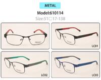 Metal eyeglasses frame for kids with spring hinges Nano Bimbo 610114 (item in stock)