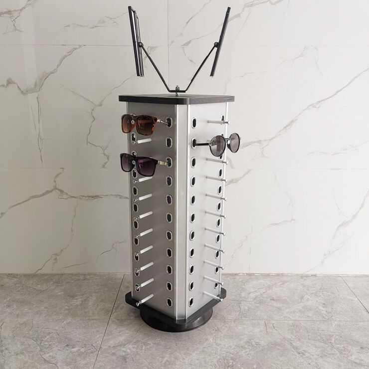 Стойка для очков настольная на 44 места с зеркалами JS-C220519