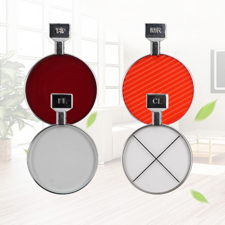 Линзы пробные в металлическом ободке для меднабора