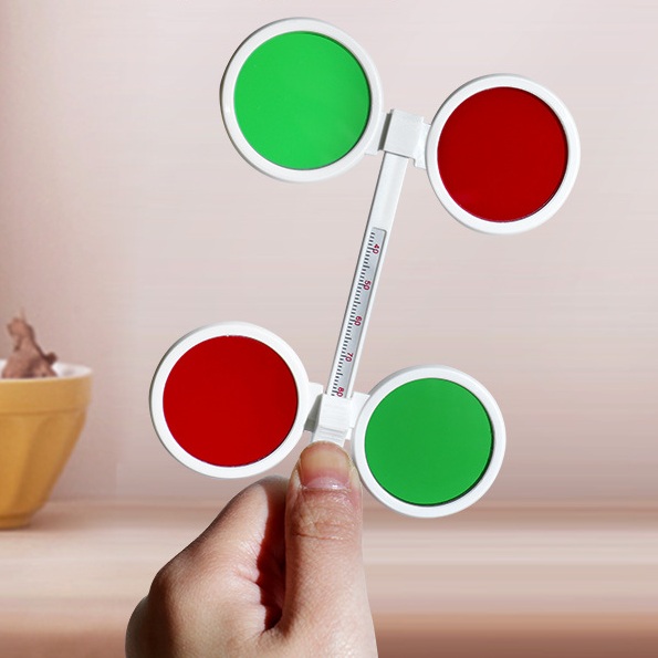 Флиппер офтальмологический с красно-зелёным фильтром ZR-0203