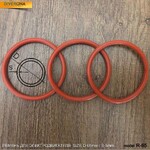 Сменный ремень к электродвигателю для станка шаблонорез и другие диаметр 65мм, сечение круглое 5мм R-65