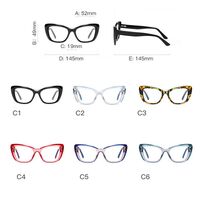 Plastic TR90 frames for glasses with Blue Ray Cut protection and flex hinges FOCUS FCS2172