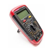 Мультиметр (амперметр + вольтметр + измеритель температуры) с подсветкой UA33C