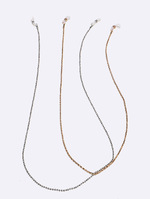 Набор из двух цепочек для очков красочных и черных GM159