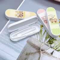 Пинцет пластиковый в индивидуальной упаковке в коробочке 