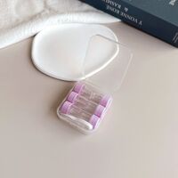 Набор для мягких контактных линз + 3 контейнеров для хранения W-XS三副装RGP