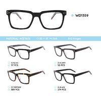 Plastic acetate eyeglasses frame WD1359