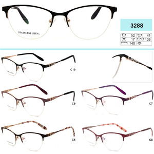 Оправа полуободковая металлическая GV3288