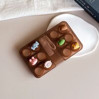 Набор для мягких контактных линз + 6 контейнеров для хранения JH007DIY六盒装