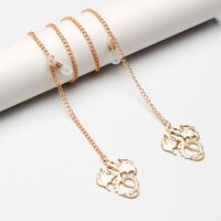 Металлическая нескользящая цепочка, с подвеской в виде летающего дракона, для очков и масок GL1891