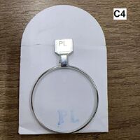 Линзы фильтры для меднабора: Щелевая диафрагма (SS), Красный светофильтр (RF),  Цилиндр Мэддокса красный (MR), Прозрачная линза (PL),  