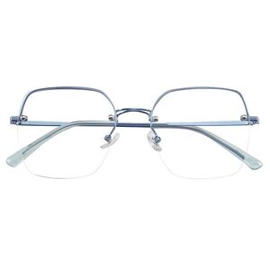 Оправа комбинированная полуободковая с линзами Blue Ray Cut MAMO S31726