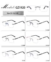 Оправа металлическая безободковая с мягким носоупором и флексом GZ1920-DA