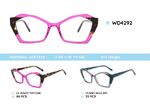 Plastic acetate eyeglasses frame for women WD4292