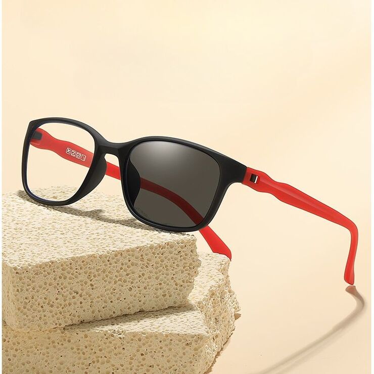 Photochromic plastic TR90 glasses for reading with protection Blue Cut, diopters from 0.00 to +4.00, KY005变色老花