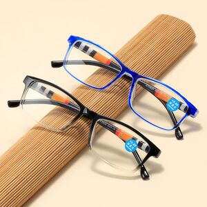 Plastic reading glasses KY2828 with Blue ray cut protection, diopters from 0.00 to +4.00, RMC=62-64
