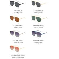 Поляризационные солнцезащитные металлические очки с защитой UV400 2964-GT