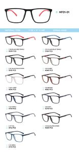 TR-90 plastic frames for glasses MF01-01