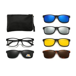 El Dorado frames with polarized sunshades set (clip-on) on magnet 2213T每套5件 (5 pieces) 
