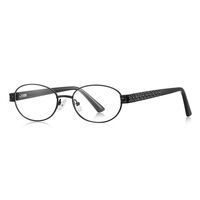 Metal + TR90 plastic Blue Blocker glasses frame for women with UV and blue light protection lenses More FCS3165
